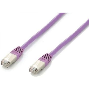 Equip 605654 Patch cable Cat.6A, S/FTP (PIMF) LSOH, purple, 5m