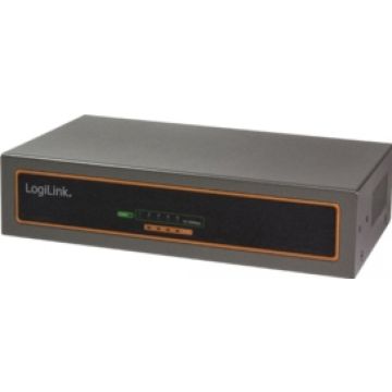 LogiLink Switch 5-Port PoE 10/100/1000 MBits/s