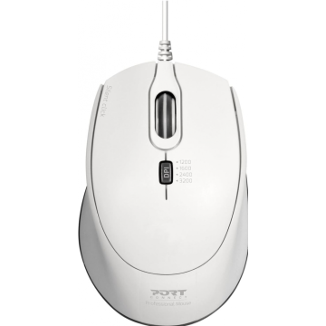 Port Designs USB Silent Mouse - Muis