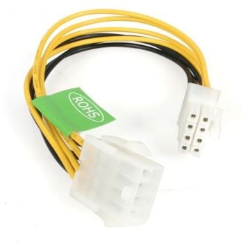 StarTech.com 8in EPS 8 Pin Power verlengkabel - Stroomverlengkabel