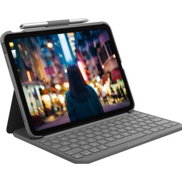 Logitech Slim Folio - Toetsenbord en foliobehuizing