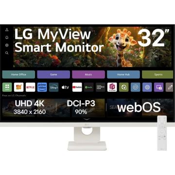 LG MyView Smart 32SR73U-W - Smart-Monitor