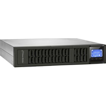 PowerWalker VFI 1000CRM LCD, Dubbele conversie (online), 1 kVA, 800 W, Sinus, 110 V, 300 V