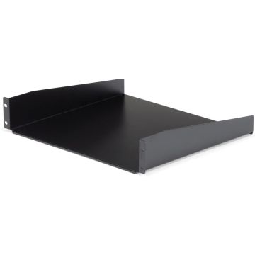 StarTech.com Standaard Universele Plank Serverrack Zwart - Rackplank