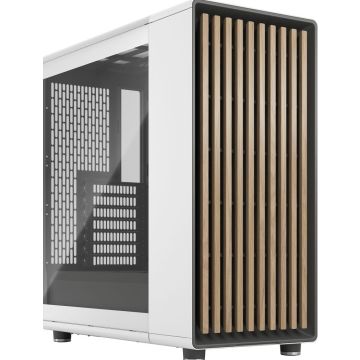 Fractal Design North TG Clear Chalk White - Behuizing