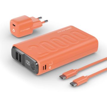 Powerbank RealPower PB-20000 Power Pack Orange