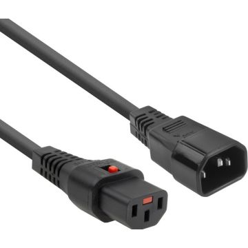 PWRCORD C13 LOCK - C14 2M 5PCS. 1 stk