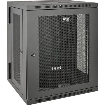 Eaton Tripp Lite Series 15U Wall Mount Rack Enclosure Server Cabinet Hinged Wallmount - Rack kast
