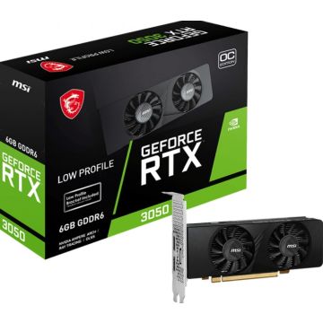 MSI GeForce RTX 3050 Low Profile OC - Videokaart