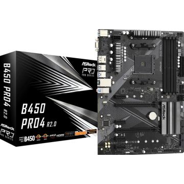 ASROCK B450 Pro4 - Moederbord