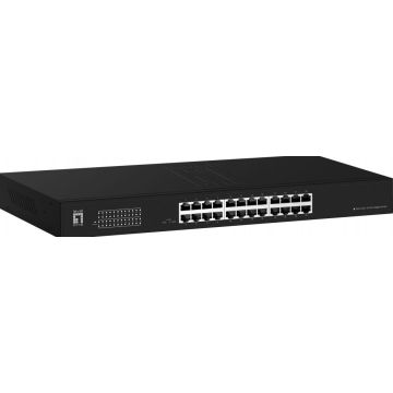 LevelOne Switch 24x GE GEU-2431 19""