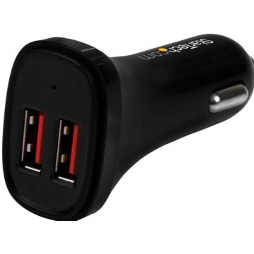 StarTech.com Dubbele USB autolader - dual USB