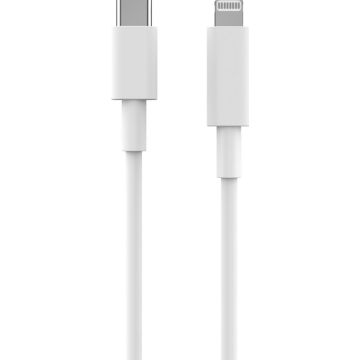 2GO USB gegevenskabel-zwart-100cm USB Type-C 3.1 - Lightning