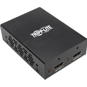 Eaton Tripp Lite series 2-Port 4K 3D HDMI Splitter, HDMI, HDCP 2.2, Ultra HD 4K x 2K AudioVideo, 3840 x 2160 @ 60 Hz, HDR, TAA - Videoaudiosplitser
