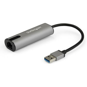 StarTech.com 2.5GbE USB A naar Ethernet Adapter, NBASE-T NIC, USB 3.0 Type A 2.5 GbE 1 GbE Multi Speed Gigabit Netwerk, USB 3.1 Laptop naar RJ45LAN, Lenovo X1 Carbon, HP EliteBookZBook (US2GA30) - Netwerkadapter