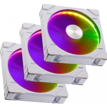 Phanteks PH-F140D30 Regular Blade White 3-In-1  - Ventilator
