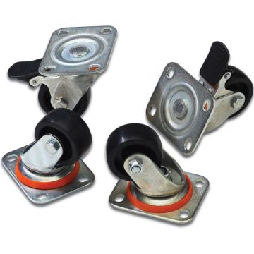 Digitus DN-19 CASTOR - Zwenkwielenkit voor rack