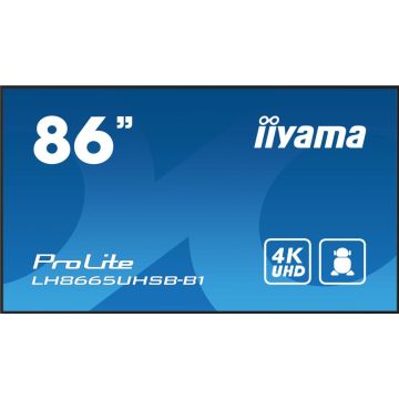 iiyama ProLite LH8665UHSB-B1 - Digital Signage Display