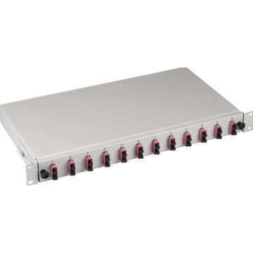 EFB Spleißbox SC 50/125Á OM4 ausziehbar, 24Pigtails abgesetz