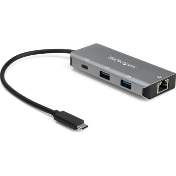 StarTech.com 3-poorts USB-C hub met LAN poort - 10 Gbps