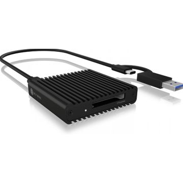 Cardreader ICY BOX CF Express 2.0 Type-B black aluminum, Status LED