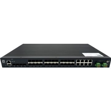 LevelOne Switch 28x GE IGU-2872 4x2.5GbE, 16x1.25GbE SFP