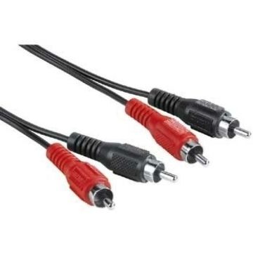 Audio Kabel 2 phono-2 phono 1,0m ST