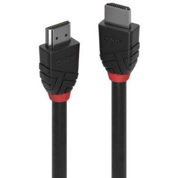 LINDY HDMI Kabel 8K60Hz, Black Line 1m