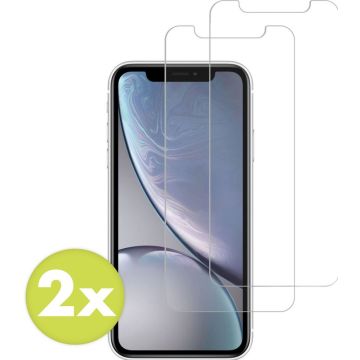Accezz Gehard Glas Screenprotector 2-pack iPhone 12 (Pro) / 11 / Xr