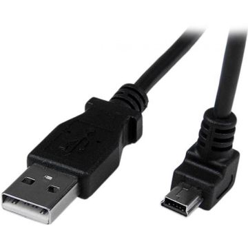 StarTech.com 2 m mini USB-kabel - A-naar-mini-B met neerwaartse hoek