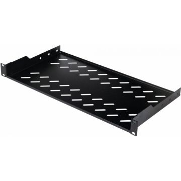 Equip legplanken fest 19" voor Serverschränke, 1U 40cm zwart