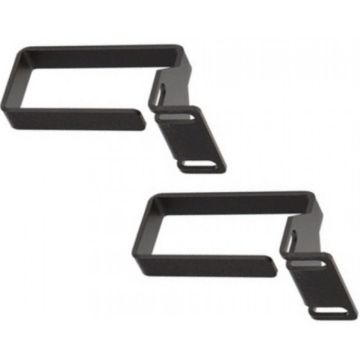 METAL CABLE RING SET BK 2PCS. Set 2 stk