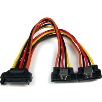 StarTech.com PYO2LSATA - Splitser voor stroom