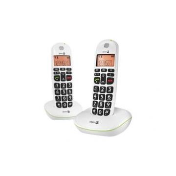 DORO PhoneEasy 100W Duo - Snoerloze telefoon met nummerherkenning