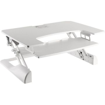 Neomounts NS-WS100WHITE - Zit-Sta Werkplek