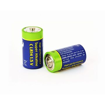 gembird Alkaline C-Cells-batterij, 2er-Pack