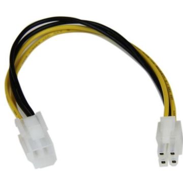 StarTech.com 20cm ATX12V 4-pins P4 CPU Verlengkabel Voeding - M/F