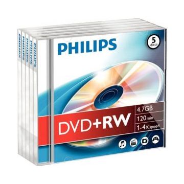 Philips DW4S4J05F - 5 x DVD+RW