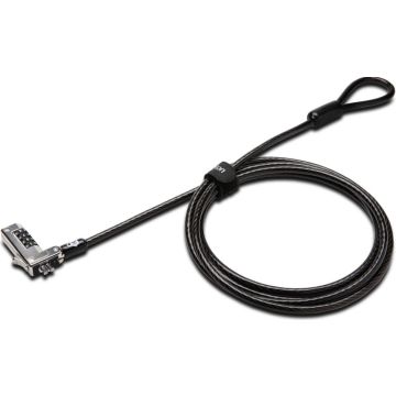 Kensington Slim NanoSaver Combination Laptop Lock - Beveiligingskabelslot