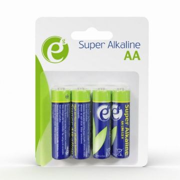 gembird Alkaline AA-Batterien, 4de-Pack