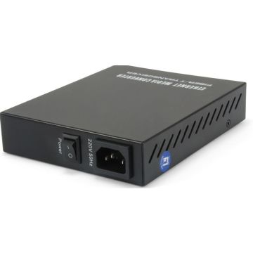 Levelone GVM-1220 RJ45 to SC Managed Gigabit Media Converter Single-Mode Fiber 20km