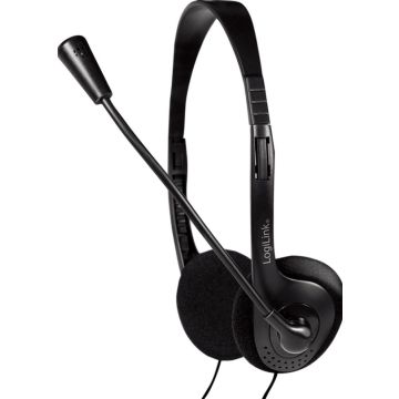 LogiLink Headset stereo umweltfreundlich verpackt connector