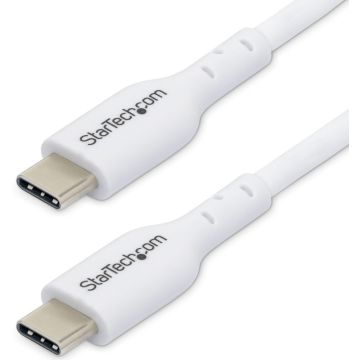 StarTech.com 3m White USB-C Charging Cable, USB C Cable, 60W 3A PD - USB-kabel