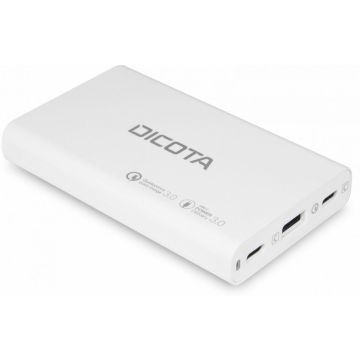 Dicota Desktop 3-Port Charger (65W) white