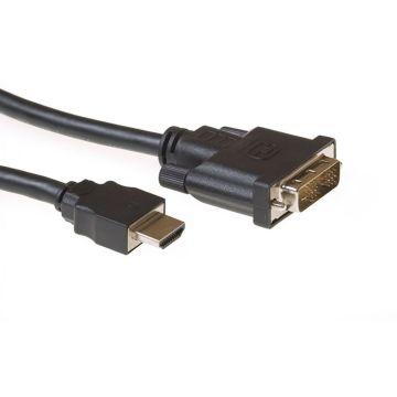 Adapter Cable HDMI A male - DVI-D male 2 Meter