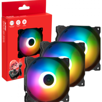 XPG Vento 120 ARGB PWM Reverse Revolution Fan - Ventilator