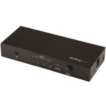 StarTech.com 4 poorts HDMI Switch - 4K HDMI Switch Box