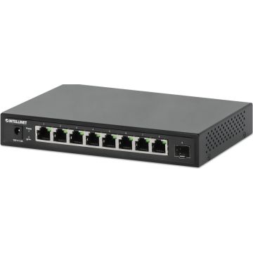 INTELLINET 8-Port 2,5G Switch 8xRJ45 1xSFP+