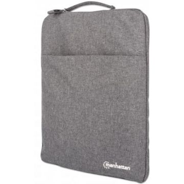 MANHATTAN Seattle Notebook Sleeve 15,6"" wasserfest antraciet