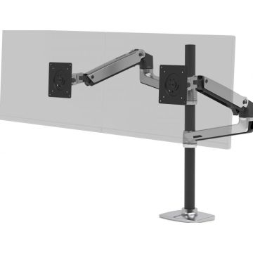 Ergotron LX - Bevestigingskit (dubbele stapelarm, grote stang)